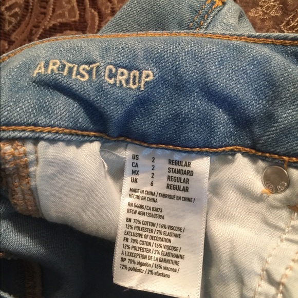 Artist Crop American Eagle Pants - Picture 3 of 3